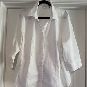 Lee Indigo Easy Care White Shirt